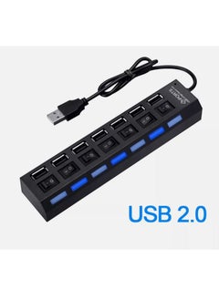 Buy USB Hub 7 Ports (2.0) ZR 107 in Egypt