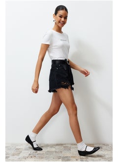 Buy Black Shorts & Bermuda TWOSS22SR00030 in Egypt