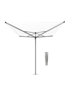 اشتري Brabantia 310687 Topspinner Rotary Dryer Clothesline with Metal Soil Spear, 197 Feet في الامارات