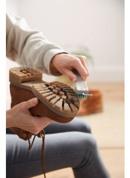 اشتري Shoe Sole Cleaning Brush, Off White/Turquoise في الامارات