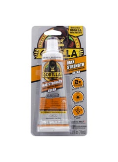 اشتري Max Strength Clear Construction Adhesive 2.5 Ounce Squeeze Tube Clear Pack Of 1 في الامارات