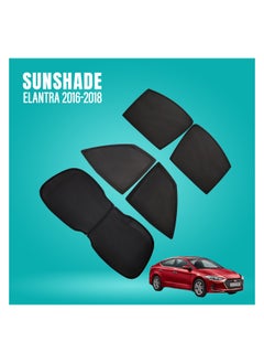 Buy Car Sunshade All Side Sunshade UV and Heat Protection Front Back Sides Sun Shades High Quality For  Elantra 2016-2018 in Saudi Arabia