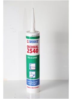 Buy Swedish Decoseal Antibacterial Silicone Transparent 250gm in Egypt