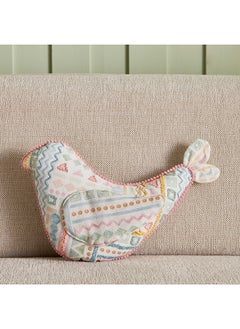 Buy Glimmer Bird Shaped Cushion 36 x 34 cm in UAE