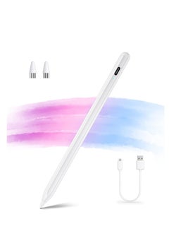 Buy Stylus Pens for Touch Screens , Tablet Pen Rechargeable Digital Pen Compatible with iPhone, iPad, iPad Pro, Samsung, Lenovo and Other iOS, Android smartphone and Tablet Devices in UAE