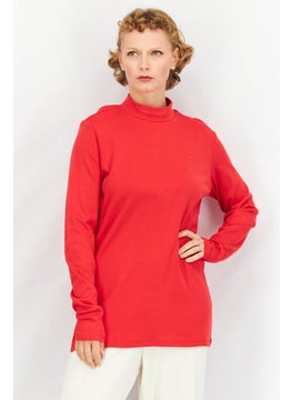 اشتري Women Sportswear Fit Long Sleeve Outdoor Sweatshirt, Red في الامارات