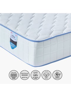 اشتري i-Cool Gel Infused Single Memory Foam Pocket Spring Mattress 200 x 25 x 90 cm في الامارات