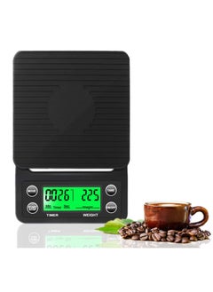 Buy Bolivia's Coffee Scale with Timer, Precise Espresso Scale, Multifunctional Digital Kitchen Food Scale with Tare Function and LCD Backlight Display, Kitchen Scale for Cooking Baking in Saudi Arabia