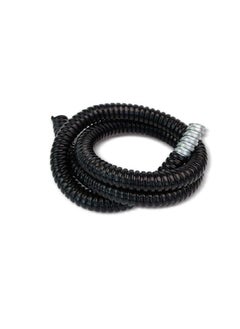 Buy Electrical GI Conduit Flexible Pipe PVC Coated for Cable Protection Black in UAE