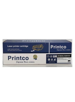 Buy Toner Compatible With 83A/737 Black CF283A, CRG737 - 1500 Pages Capacity in Saudi Arabia