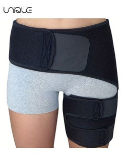 Buy Hip Brace, Sciatica Pain Relief Brace, Thigh Supports, Thigh Hamstring Compression Support Wrap for Sciatica Pain Relief in Saudi Arabia