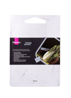 Buy Cutting Board 42x31cm, Plastic Chopping Board, Slicing Board Reversible, Dishwasher Safe, Juice Groove, Non-Slip Board For Meat Fruits and Veggies in UAE