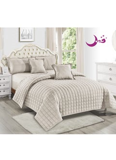 Buy 4-Piece Quilted Compressed Comforter Set in Saudi Arabia