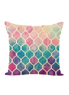 Buy Decorative Printed Soft Pillow Cover Multicolour 45 x 45cm in UAE