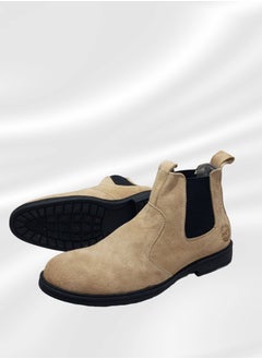 Buy Chelsea boots made of genuine natural leather and a toe sole in Saudi Arabia