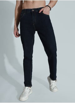 اشتري Mid Rise Stretchable Straight Fit Jeans في السعودية