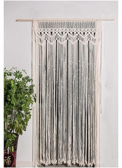 Buy Macrame Curtains Boho Curtains for Bedroom Window Wall Hanging 208x95 Cm in Egypt