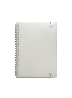 Buy B5 Notebook Coil Spiral Notepad Simple Blank Inner Pages in UAE