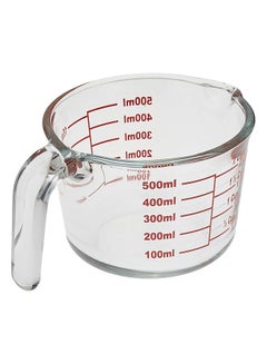 اشتري CuisineArt Glass Measuring Cup 500ml Measuring Cup Measuring Jug Multi-Purpose Measuring Mug for Liquid في الامارات