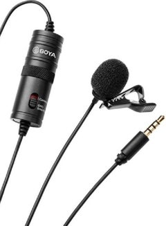 Buy Universal Omni-directional Lavalier Microphone - BY-M1,Black in Egypt
