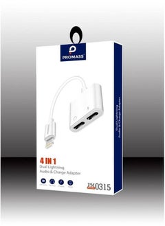 Buy iPhone adapter audio input and charger input in Saudi Arabia