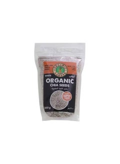 Buy Organic Larder White Chia Seeds 300g in UAE