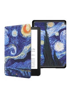 اشتري EcoSystem Slimshell Case Cover for All-New Kindle Paperwhite (11th Generation-2021, 6.8 inch) or Kindle Paperwhite Signature Edition, Smart Shell Cover with Auto Sleep/Wake, (Starry) في مصر