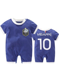 Buy Newborn Baby Summer Clothes 0-3 Months Baby Romper Sports Jumpsuit in Saudi Arabia