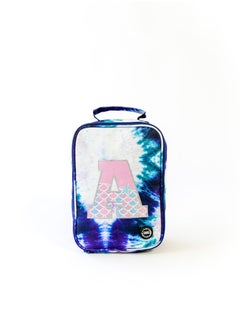 اشتري Cubs Big&Basic Special Embroidery Purple TieDye With Letter A MultiColor Lunch Bag في مصر