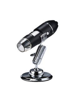 اشتري 1600X USB Digital Microscope for Industrial View Hand-held Detecting with 8 White LED Lights Magnifier في السعودية