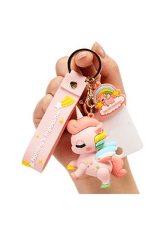 Buy Cute Keychain Gift - Unicorn Keychain Kawaii Accessories Key Chain Backpack Charms Car Keys Keychain for Kids Girls in UAE