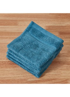 اشتري Jiva 4-Piece Naturally Fresh Face Towel Set 30 x 30 cm في السعودية