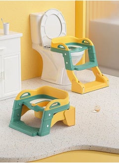 اشتري Toddlers Potty Training Toilet, Baby Toilet with Step Stool Ladder, Potty Chair for Kids في الامارات