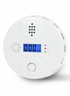 اشتري Carbon Monoxide Alarm, Digital Display CO Detector Security CO Monoxide For Home Safety Battery Powered with LCD Display and Sound Warning for Home,School,Office في الامارات