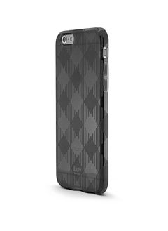 اشتري Gelato iPhone 6 Case Soft Flexible Lightweight Tpu Protective Case with Fashionable Checker Pattern - Black في الامارات