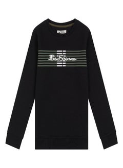 Buy Ben Sherman Graphic Print Crew Neck Sweatshirt in UAE