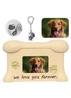 Buy Pet Urn, Pet Urns for Dogs Ashes, Metal Cremate Funeral Urn for Dog/Cat Ashes, Paw Print Keepsake, Black Paw Print, Pet Memorial Urns Cat or Dog Cremation Box Pet Loss Remembrance Gifts in Saudi Arabia