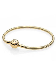 Buy Pandora Jewelry Moments Snake Chain Gold Bracelet in UAE