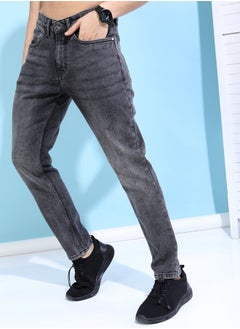 Buy Mid Rise Light Fade Jeans with Pockets in Saudi Arabia