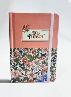 Buy In Flower A6 Printed Notebook Size 14.5*10.5 Pink in Egypt