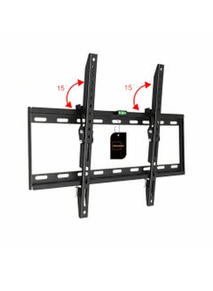 Buy Tilt TV Wall Mount Stand for 32-70 inch TV Black in Saudi Arabia