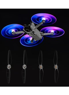 Buy LED Propellers for DJI Mini 3 / Mini 3 Pro/Mini 4 Pro Propellers LED Lights Replacement Prop Blades Low Noise Accessories for DJI Mini 3 Series Drone (2 Pairs) in UAE