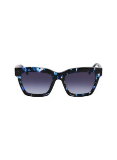 Buy FULL RIM ACETATE CAT EYE DKNY SUN DK551S  5318 (405) SAPPHIRE TORTOISE in UAE