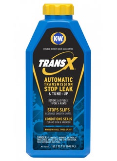 اشتري Kandw 402033X6 Trans-X Automatic Transmission Stop Leak And Tune-Up - 32 Fl Oz Leak Repair Solution For Automotive, Power Steering, Hydraulic Systems | Car Care Fluids في الامارات