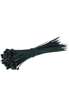 اشتري Cable Zip Ties Black Standard Self-Locking Nylon Cable straps Plastic Wire Wrap Heavy Duty Ties Multi Purpose Industrial Grade Cable Wire Ties في الامارات