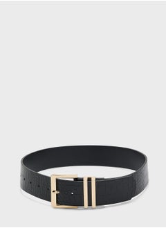 Buy Croc Statement Buckle Waist Belt in UAE