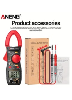 Buy 1 Set Clamp Multimeter Digital Multimeter Voltage Current Meter Multimeter for Repairing Multimeter for Home Electrical Repair Supplies Meter Equipment Voltage Current Tester in Saudi Arabia