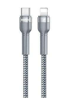 Buy Fast Charging and Data Cable, RC-171 Ganey Series 20W PD TYPE-C to IPH (1M), iPhone Cable, Lightning Cable, PD Cable, Fast Charging Cable, Type C to Lightning Cable in Egypt