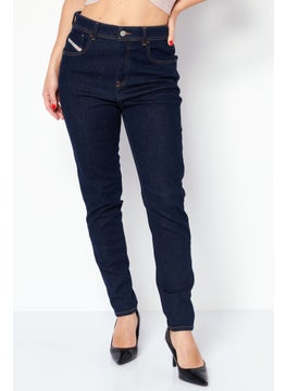 اشتري Women Super Skinny Fit Washed Stretchable Jeans, Navy Blue في الامارات