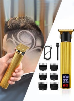 اشتري Hair Clippers for Men, Cordless Rechargeable Clippers for Hair Cutting, Mens Trimmer Kit for Hair Removal and Shaving, Electric Shaving Machine Set for Home, Travel, Salon Use في السعودية